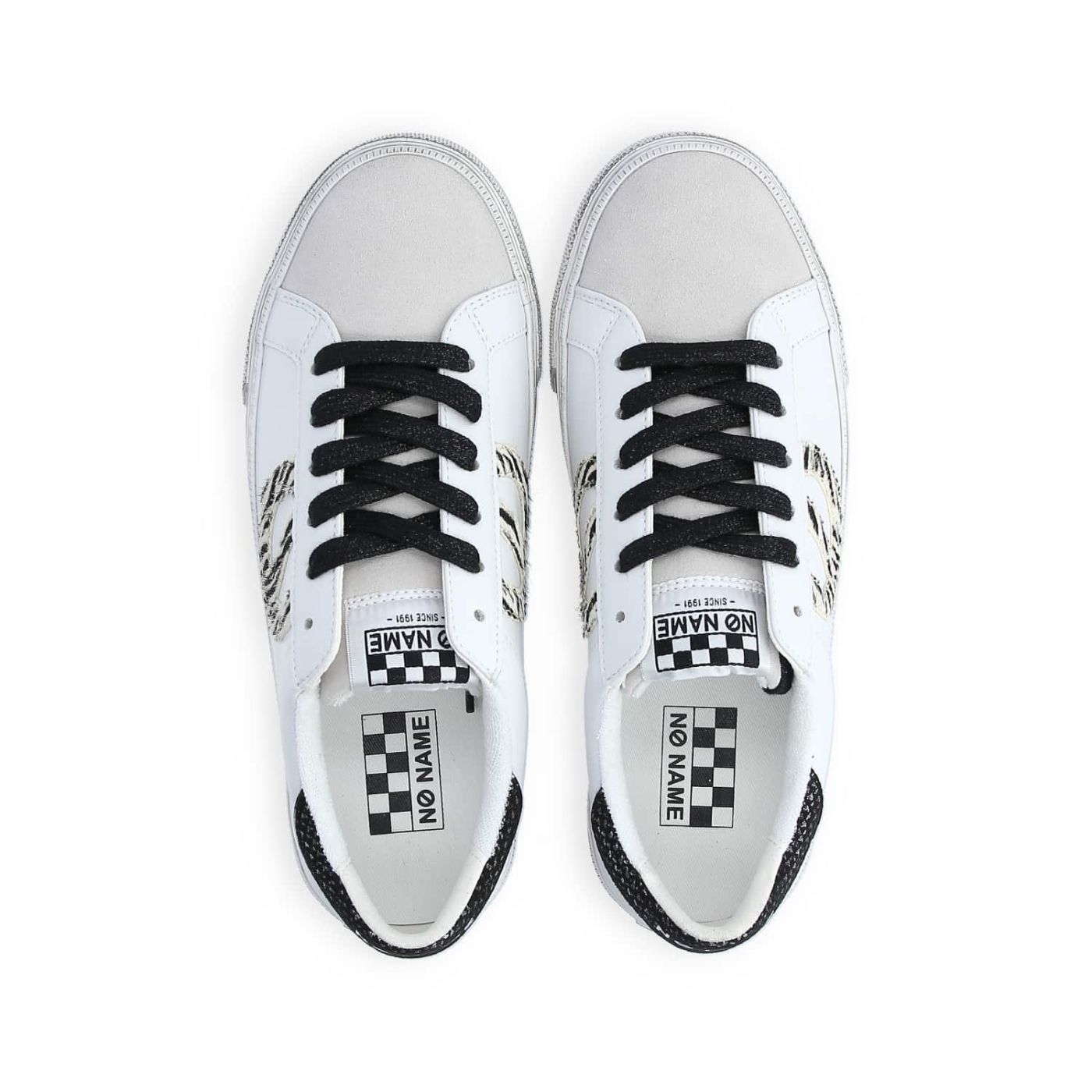 STRIKE SIDE - NAPPA/P.ZEBRA - WHITE/DOVE